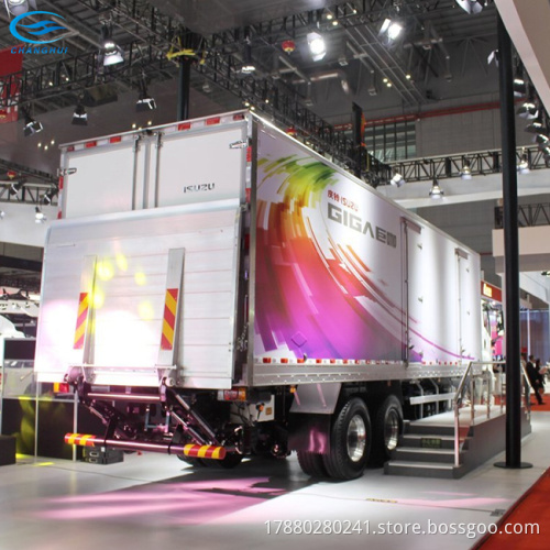 isuzu refrigerated van centrifuge truck